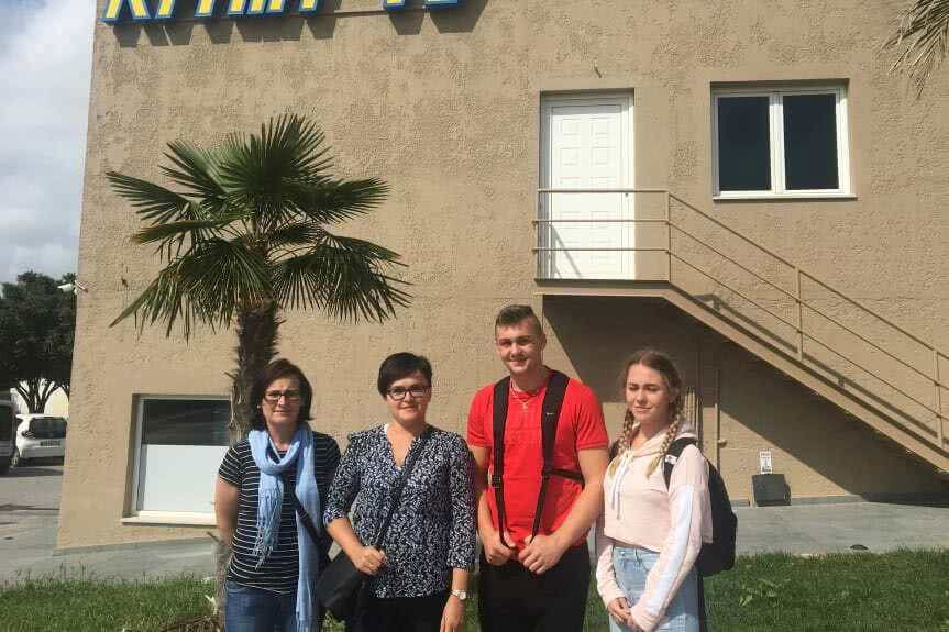 Uczniowie z Iwonicza w ramach wymiany na Krecie 