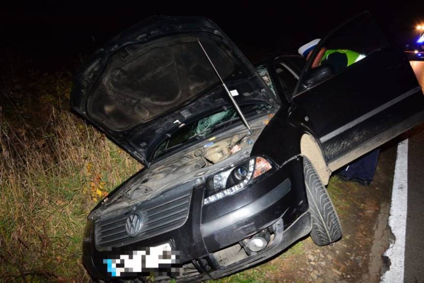 Tragiczny wypadek w Zręcinie, nie żyje 60-letni pieszy