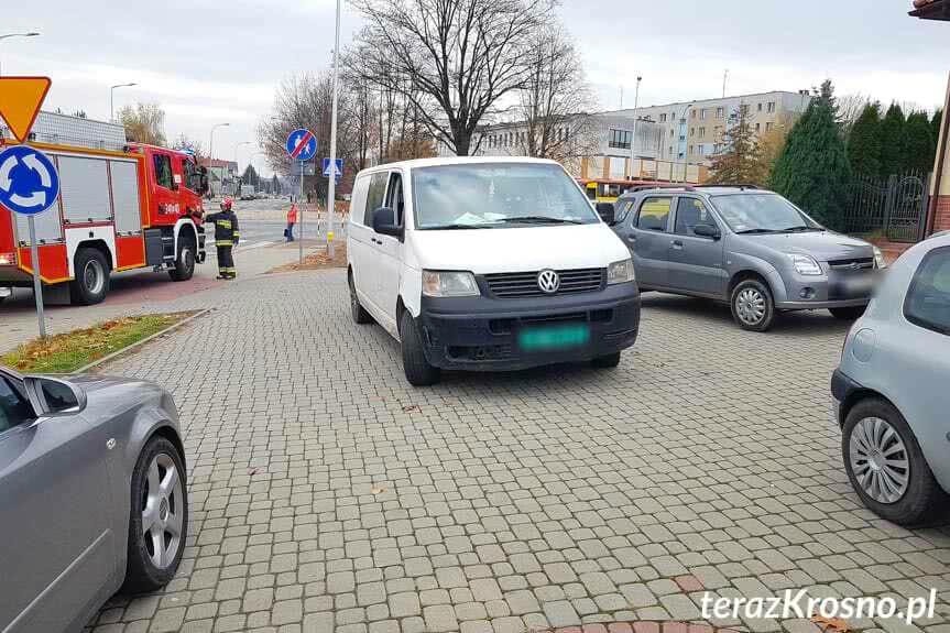 Kolizja na węźle "Guzikówka"