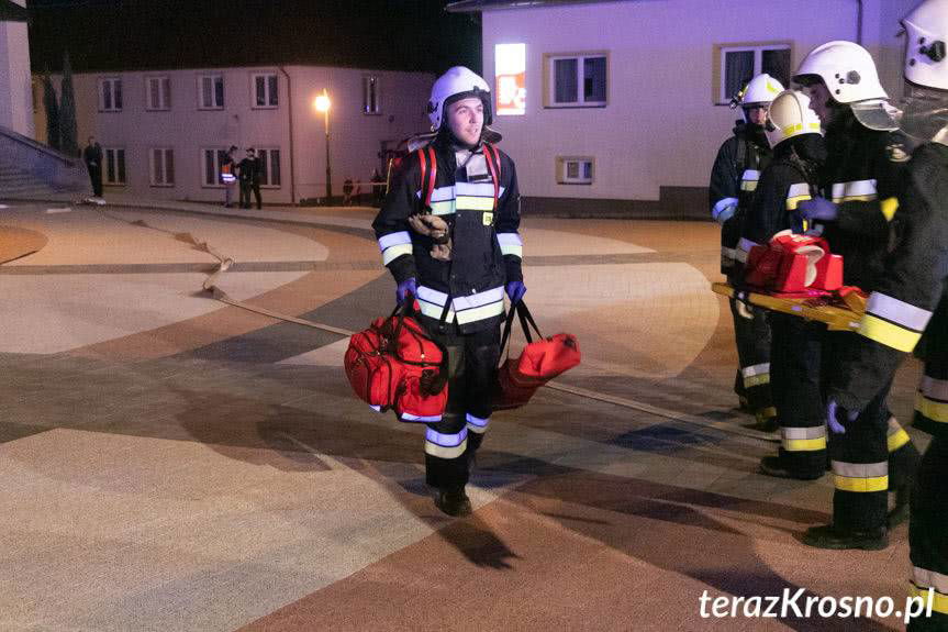 Strażacy ćwiczyli w kościele