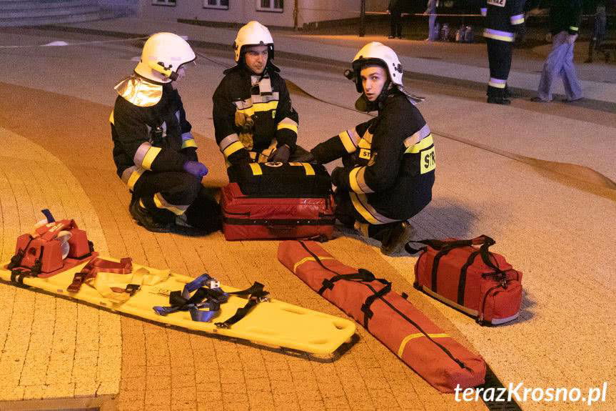 Strażacy ćwiczyli w kościele