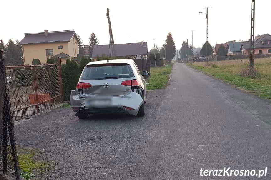 Zderzenie dwóch osobówek i autobusu w Odrzykoniu
