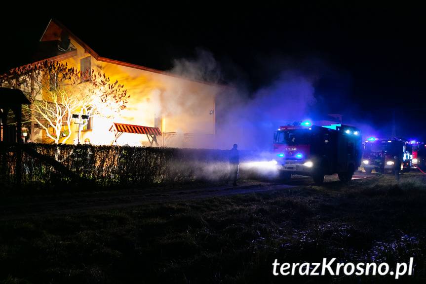 Pożar w kotłowni