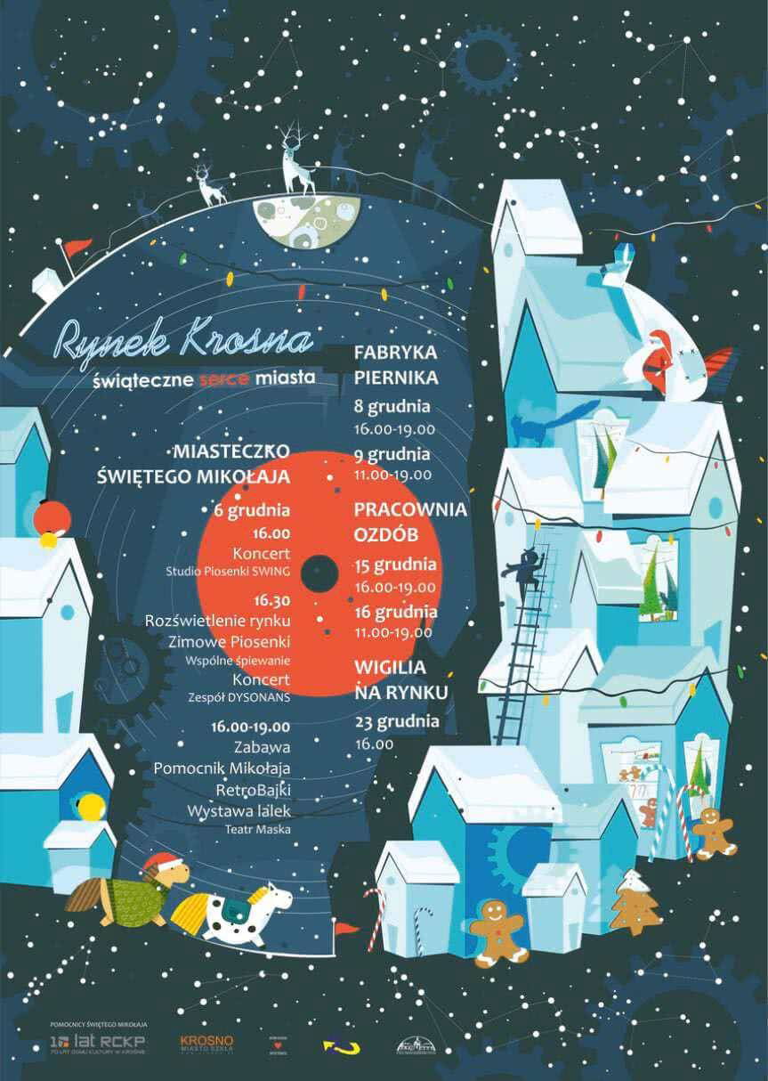 Atrakcje Świąteczne na Rynku. Mikołaj odwiedzi Krosno