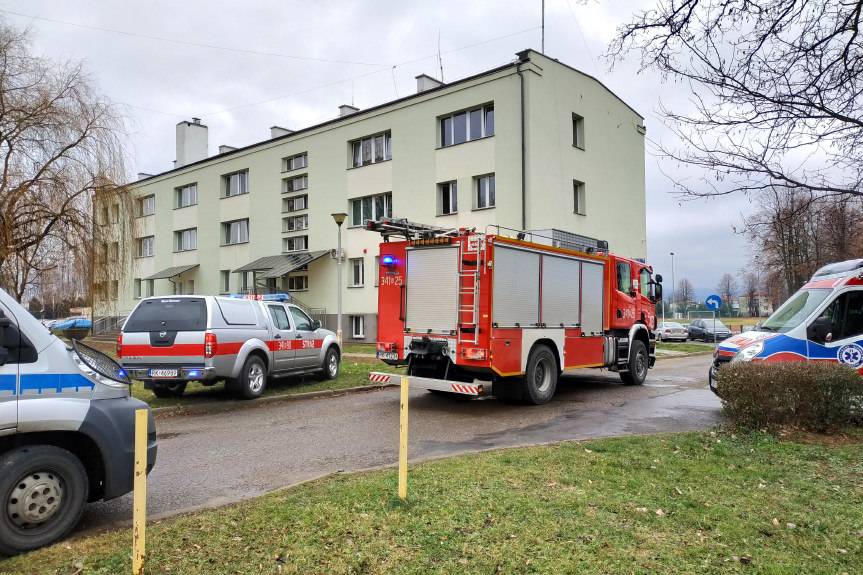 Ewakuacja szkoły. Poczuli dziwny zapach