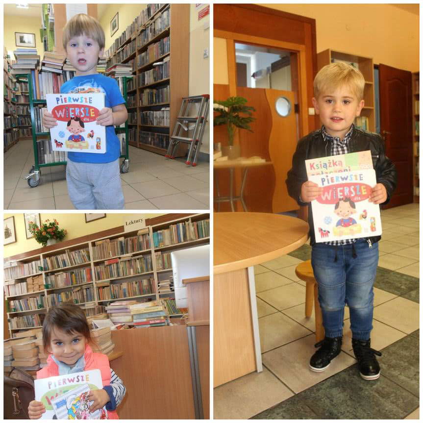 Książkowe wyprawki dla małych czytelników w bibliotece