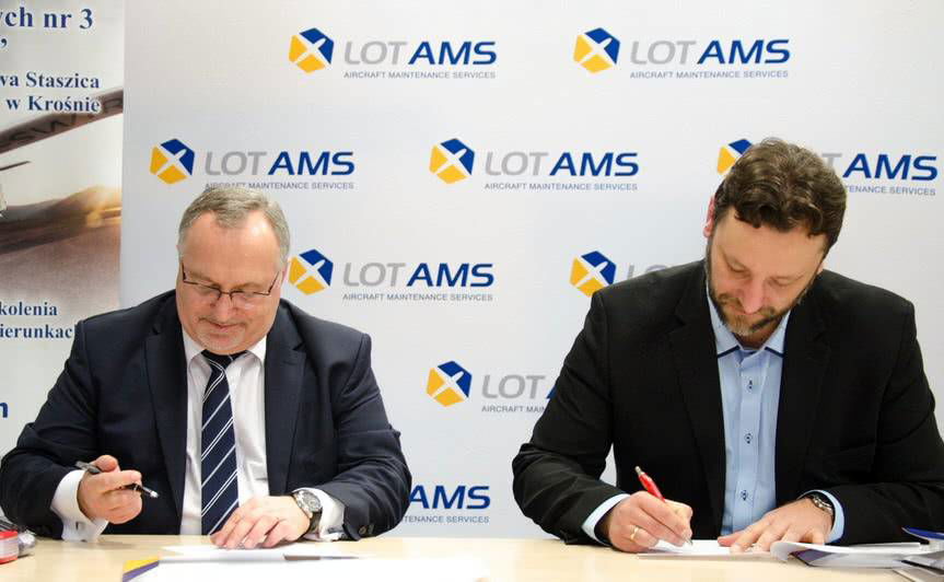 LOTAMS podjął współpracę z ZSP nr 3 w Krośnie