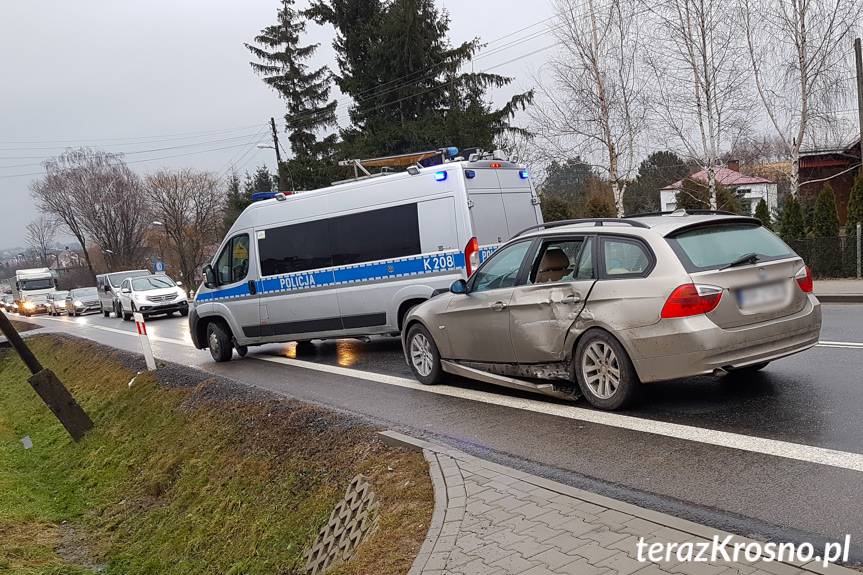 Zderzenie na DK19 w Miejscu Piastowym
