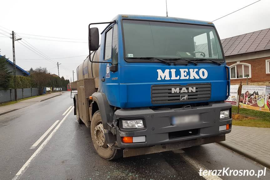 Zderzenie na DK19 w Miejscu Piastowym