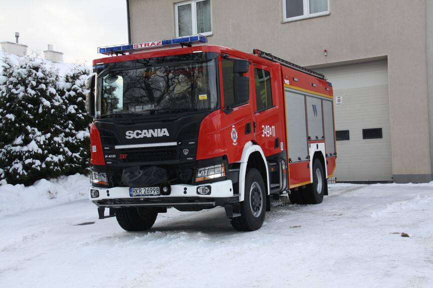 OSP Dukla ma nowy wóz ratowniczo - gaśniczy