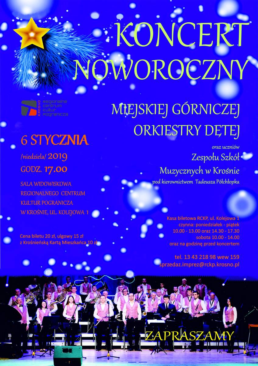 Koncert Noworoczny Miejskiej Orkiestry Dętej