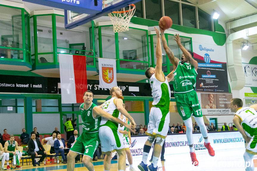 Miasto Szkła Krosno - Stelmet Enea BC Zielona Góra 73:87 