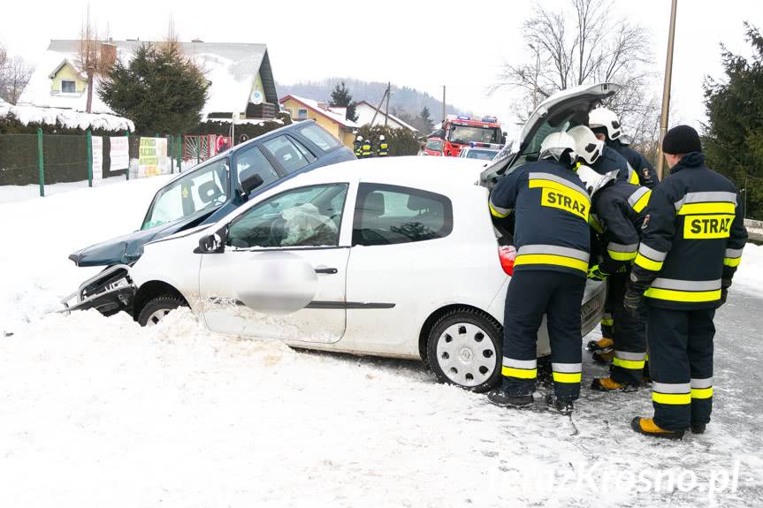 Czołowe zderzenie w Posadzie Górnej