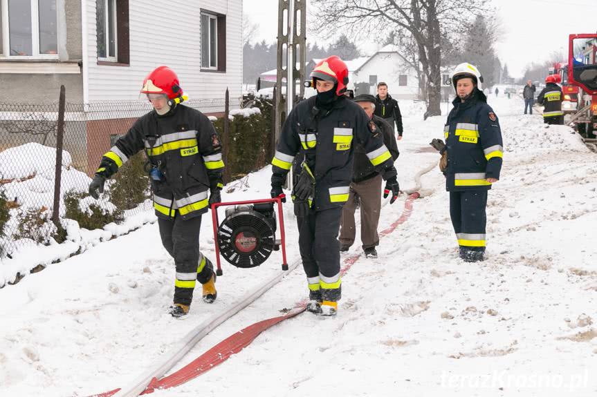 Pożar w pustostanie na Krakowskiej