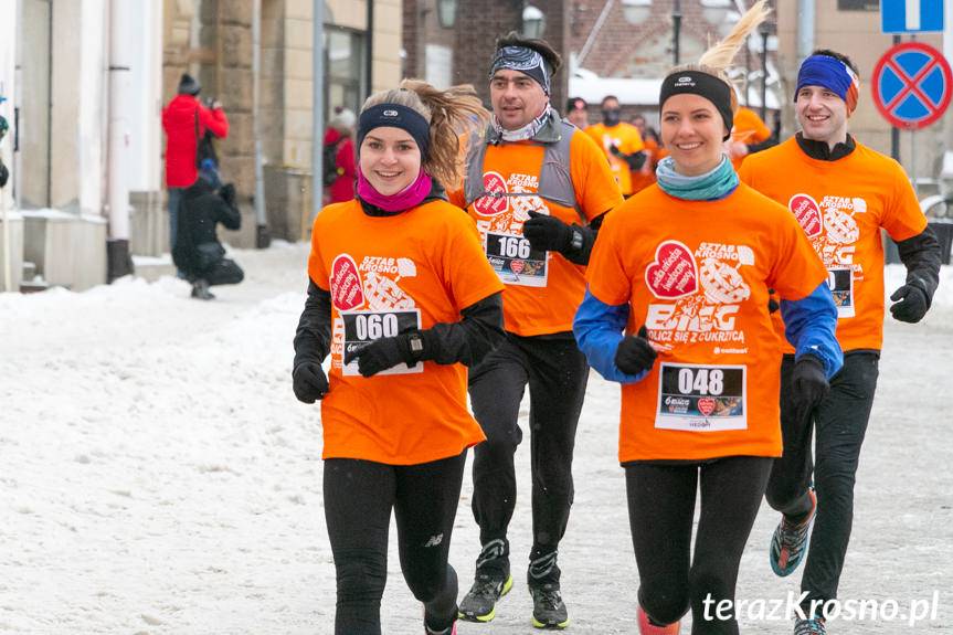 WOŚP 2019. Krośnieński bieg "Policz się z cukrzycą"