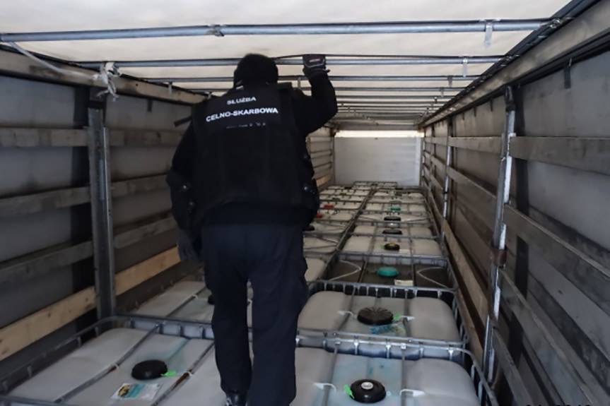 Nielegalny alkohol w Barwinku