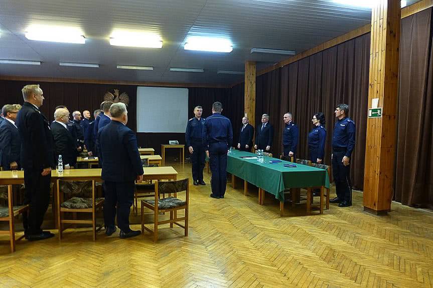 Odprawa roczna policji. Krośnieńscy policjanci podsumowali 2018 rok