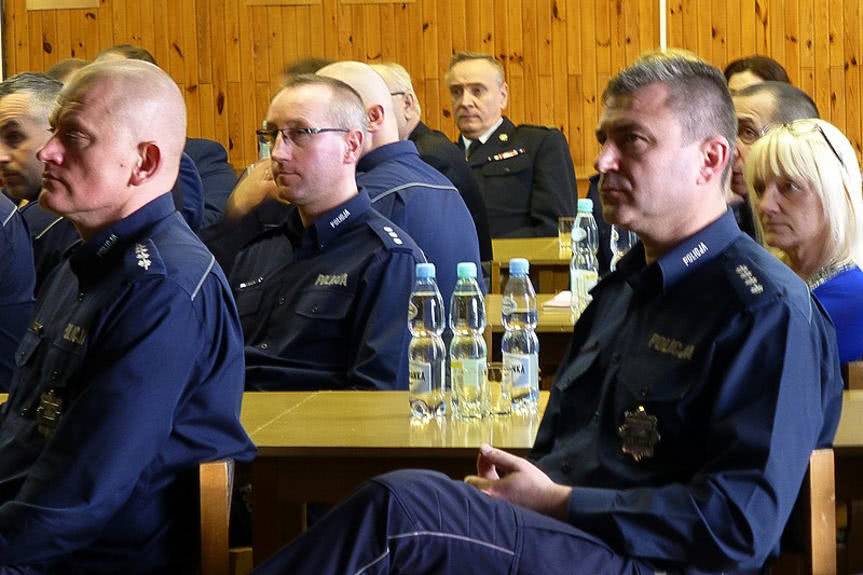 Odprawa roczna policji. Krośnieńscy policjanci podsumowali 2018 rok
