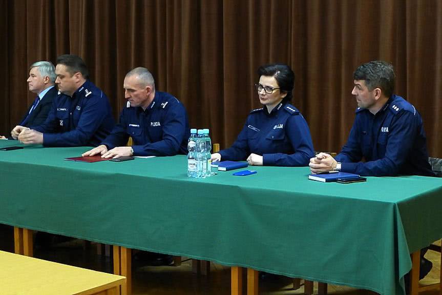 Odprawa roczna policji. Krośnieńscy policjanci podsumowali 2018 rok