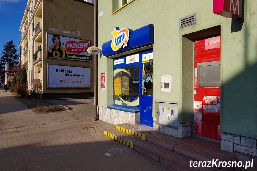 Włamanie do kolektury Lotto