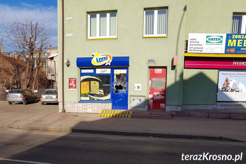 Włamanie do kolektury Lotto