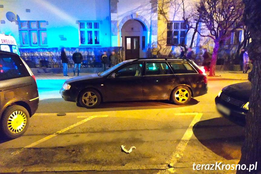 Potrącenie nastolatki na Staszica w Krośnie