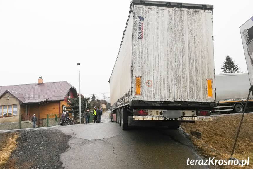 Awaria tira w Iwoniczu. Wielkie korki