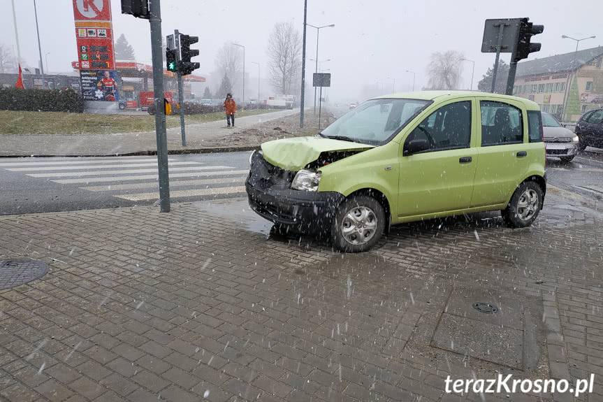 Stłuczka na światłach
