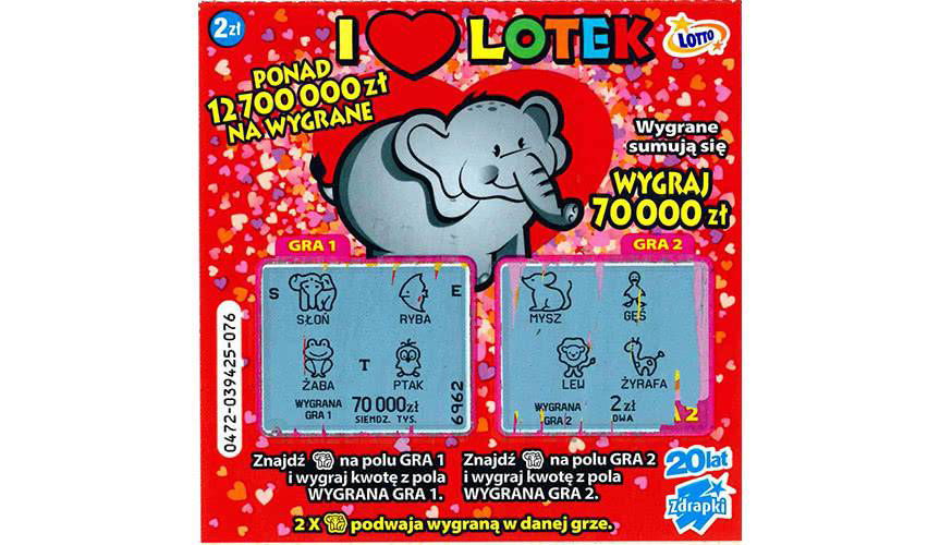 W Klimkówce padła główna wygrana w zdrapce Lotto