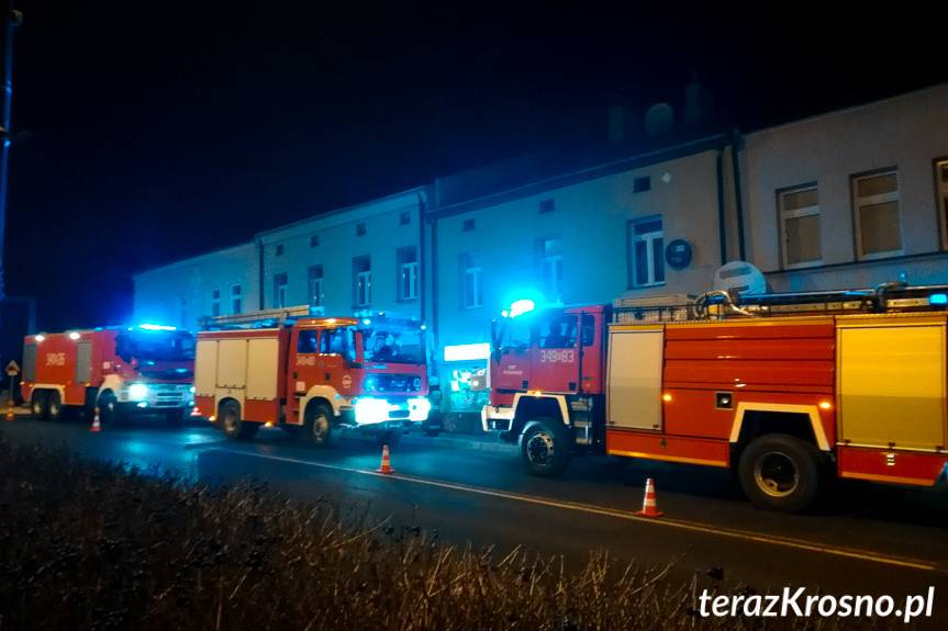 Wieczorna interwencja strażaków
