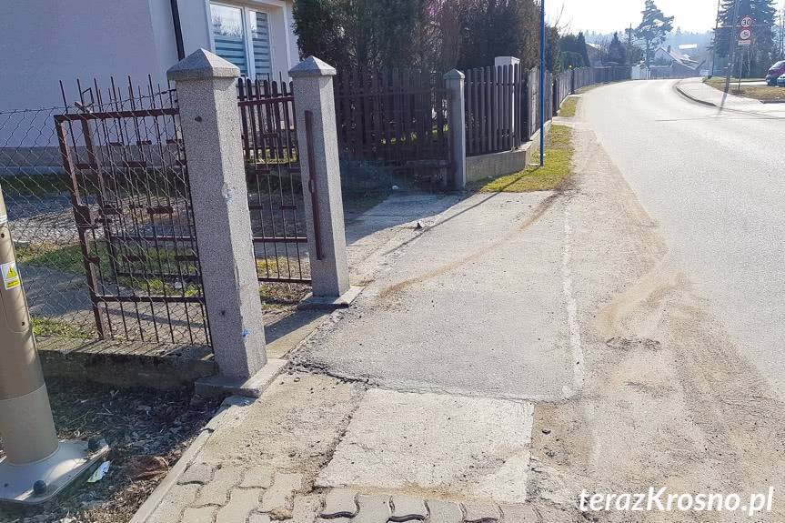 Zderzenie peugeotów w Krościenku Wyżnym
