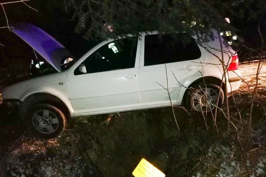 Stracił panowanie nad kierownicą