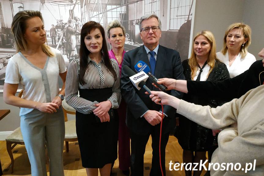 Bronisław Komorowski w Krośnie
