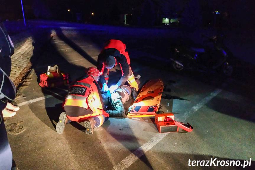 Motorowerzysta miał prawie 3 promile i zakaz kierowania pojazdami