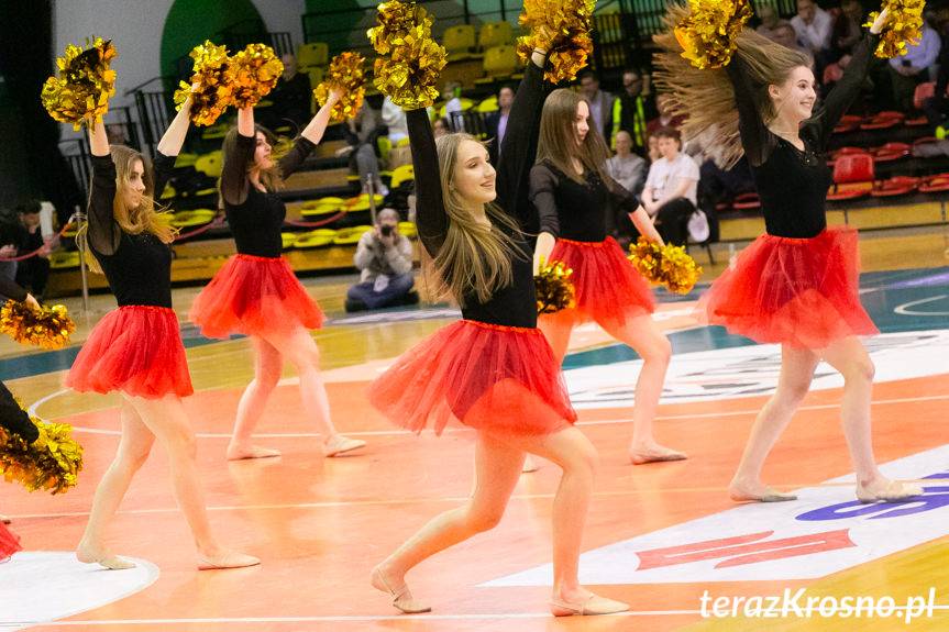 Fragolin Cheerleaders podczas meczu Miasta Szkła Krosno 