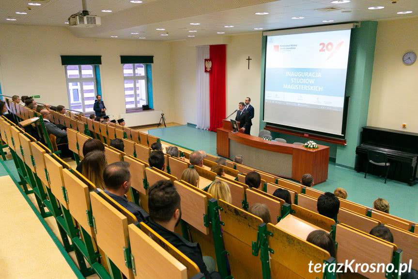 Studia magisterskie w PWSZ Krosno zainaugurowane