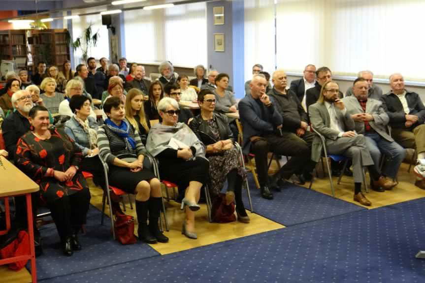 Jan Tulik w Krośnieńskiej Bibliotece