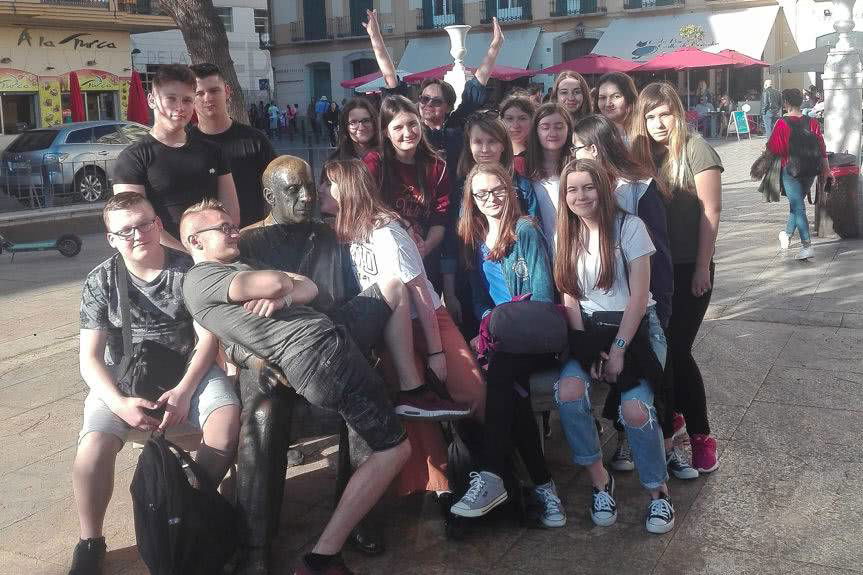 Uczniowie iwonickiego Gastronomika na stażach w Hiszpanii