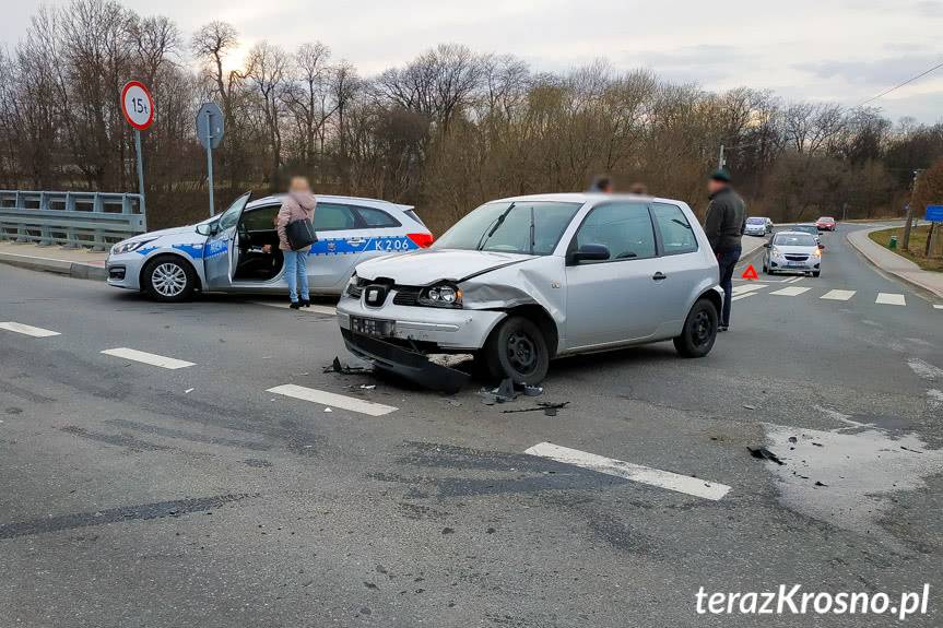 Wymusiła pierwszeństwo i doprowadziła do zderzenia