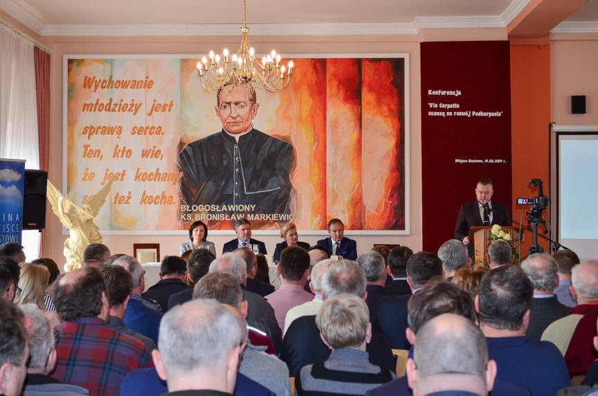 Konferencja "Via Carpatia szansą na rozwój Podkarpacia" [WIDEO]