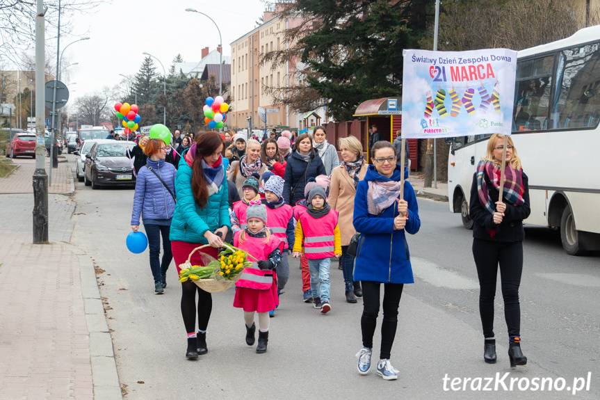 Światowy Dzień Zespołu Downa. Przemarsz ulicami Krosna