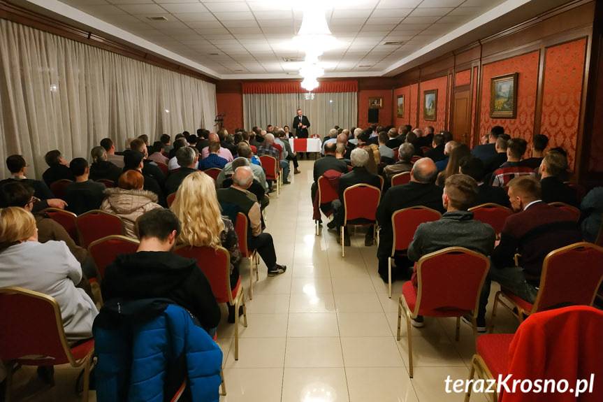 Grzegorz Braun w Krośnie [WIDEO, ZDJĘCIA]