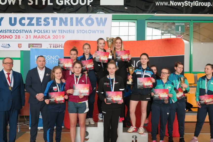 Młodzieżowcy rywalizowali w Krośnie w tenisie stołowym