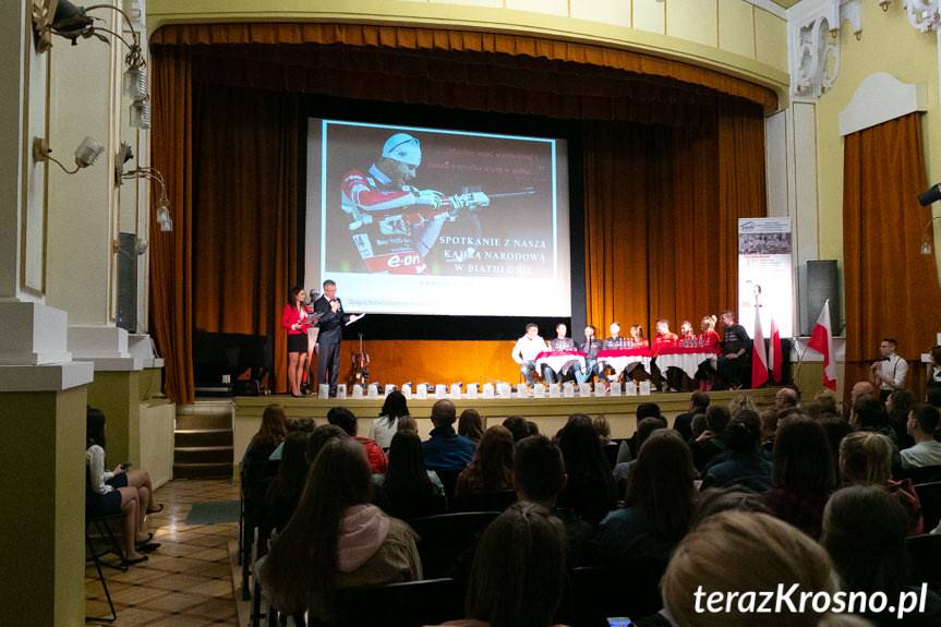 Spotkali się z zawodnikami kadry narodowej