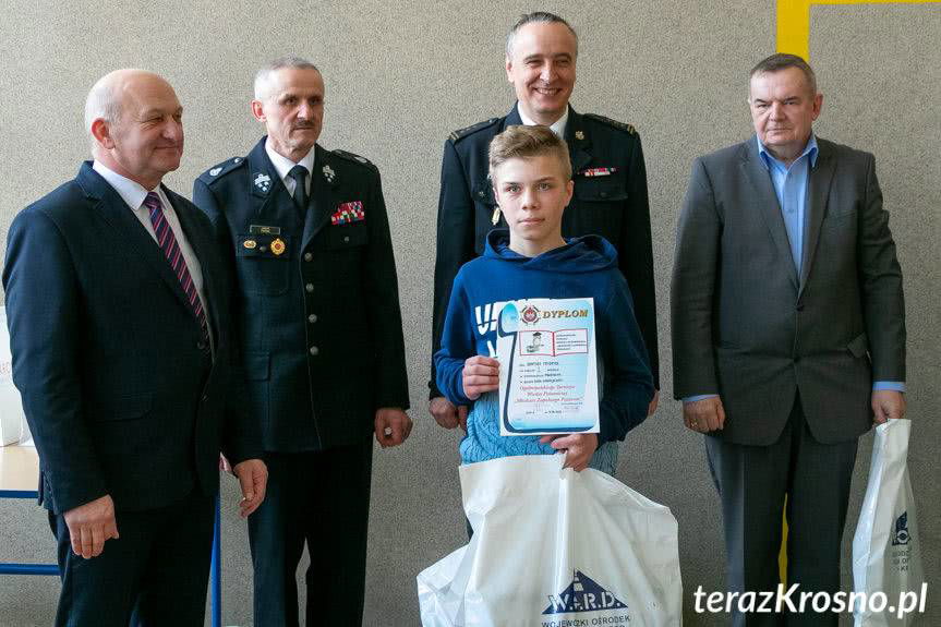 Powiatowe eliminacje Ogólnopolskiego Turnieju Wiedzy Pożarniczej