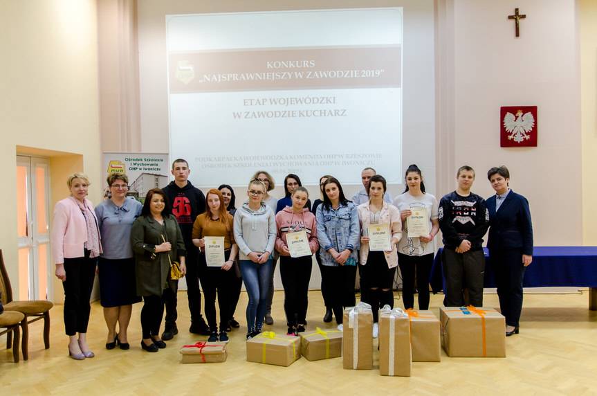 Uczniowie OHP z Podkarpacia rywalizowali o miano najlepszego kucharza