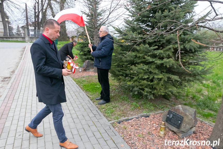 Zręcin. Uroczystości związane z rocznicą Zbrodni Katyńskiej i Katastrofy Smoleńskiej