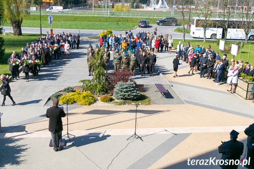 Uczcili pamięć ofiar zbrodni katyńskiej i katastrofy lotniczej pod Smoleńskiem