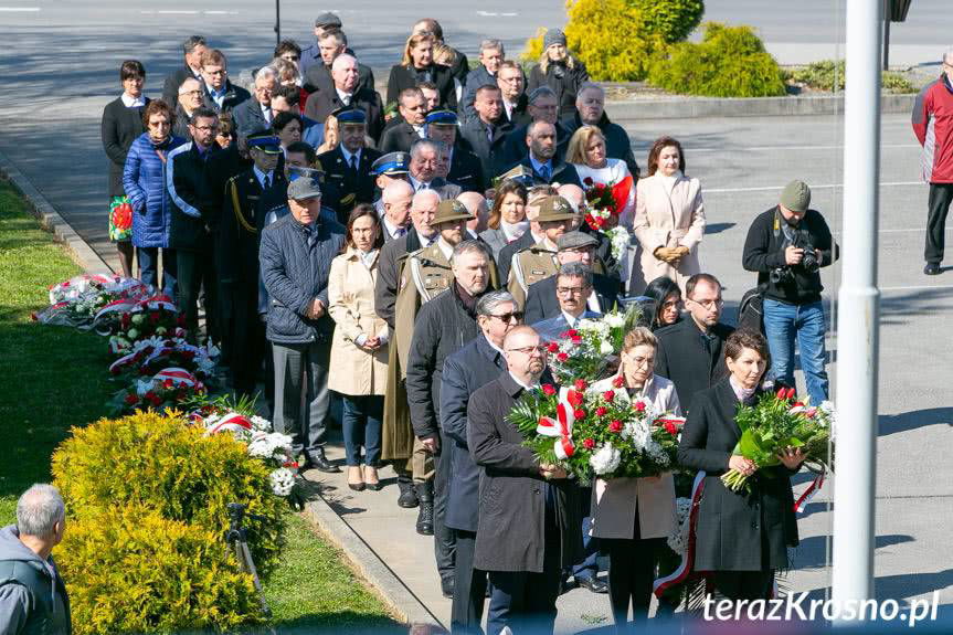 Uczcili pamięć ofiar zbrodni katyńskiej i katastrofy lotniczej pod Smoleńskiem