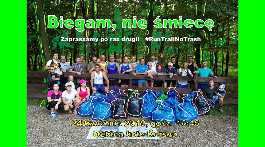"Biegam, nie śmiecę" w Dębinie - zapowiedź